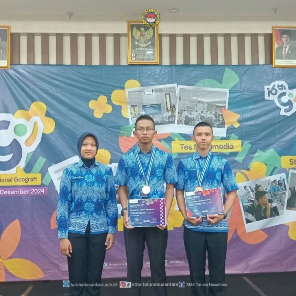 Siswa SMA Taruna Nusantara Raih Medali di Olimpiade Nasional Geografi (ONG) 2024